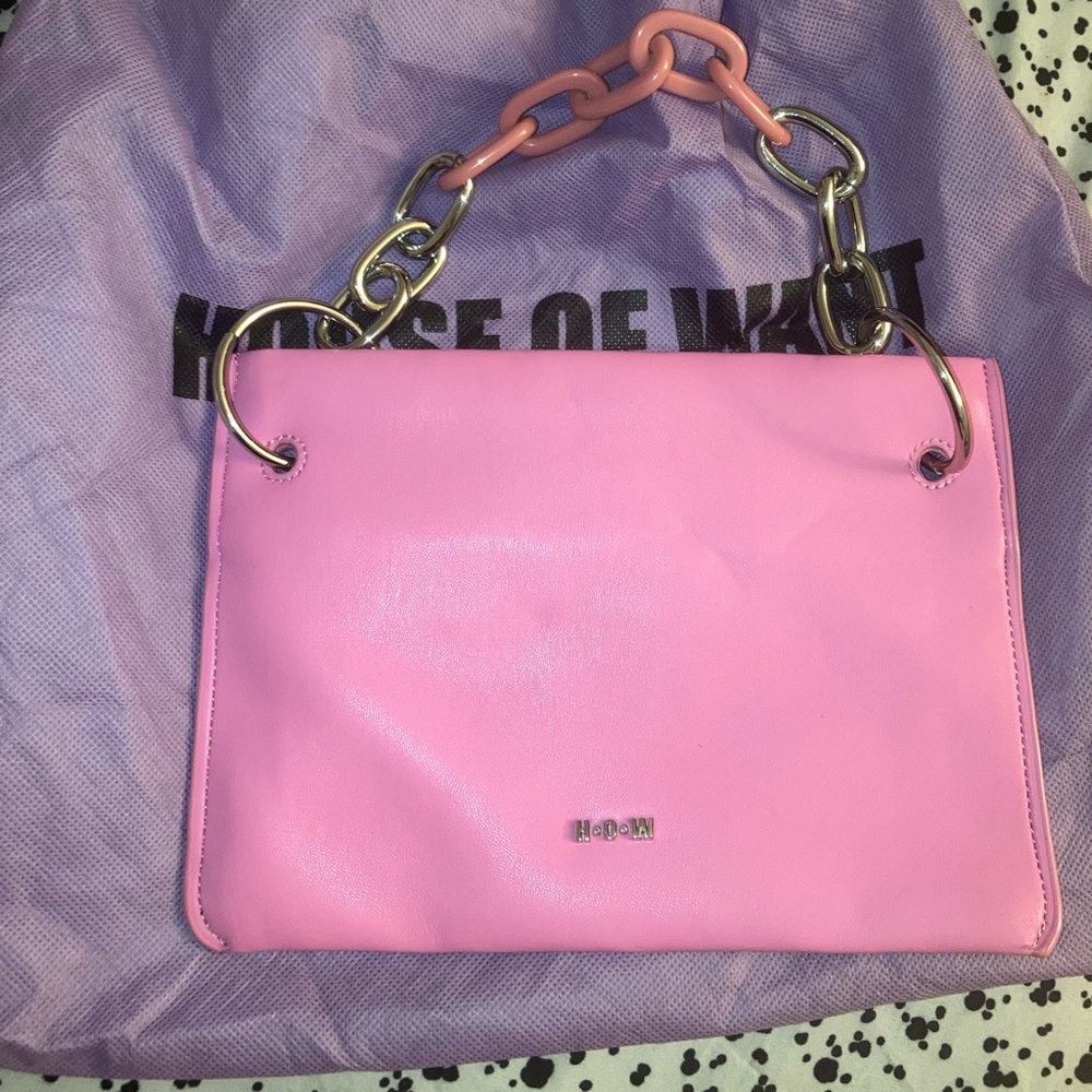HOUSE OF WANT CLUTCH BAG EUC